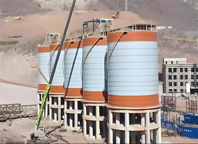 新城镇高架钢板仓